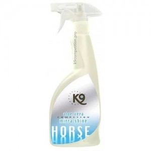 Спрей-антистатик для лошадей, для блеска и распутывания волос Mirra Shine K9